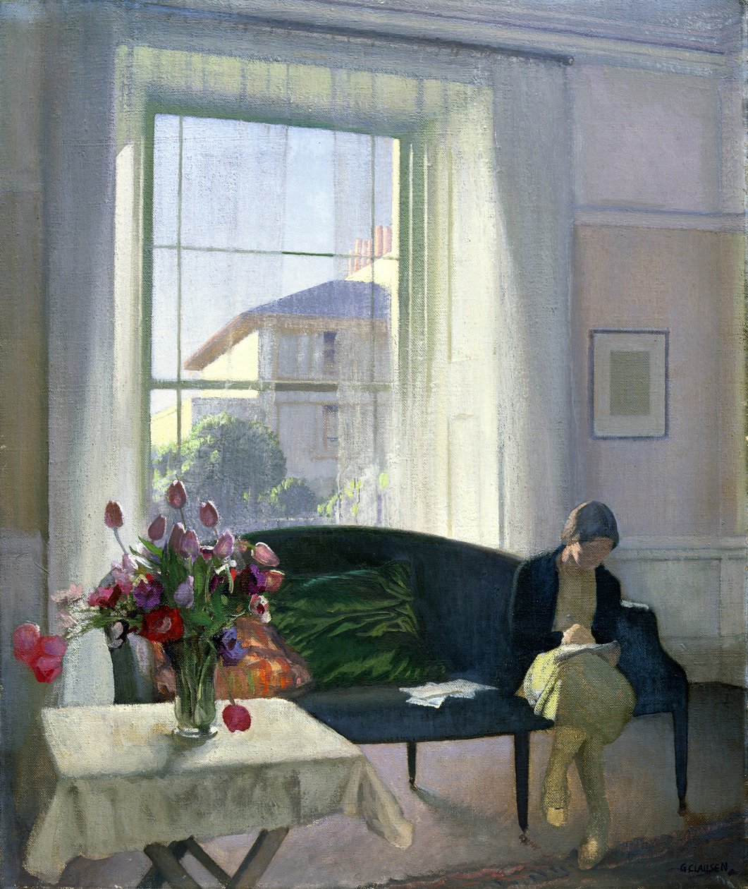 The Quiet Room by George Clausen