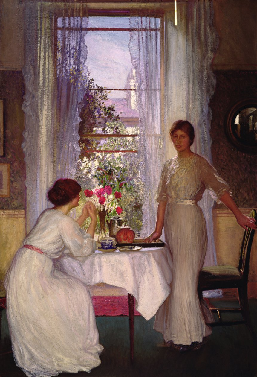 The Window by George Clausen