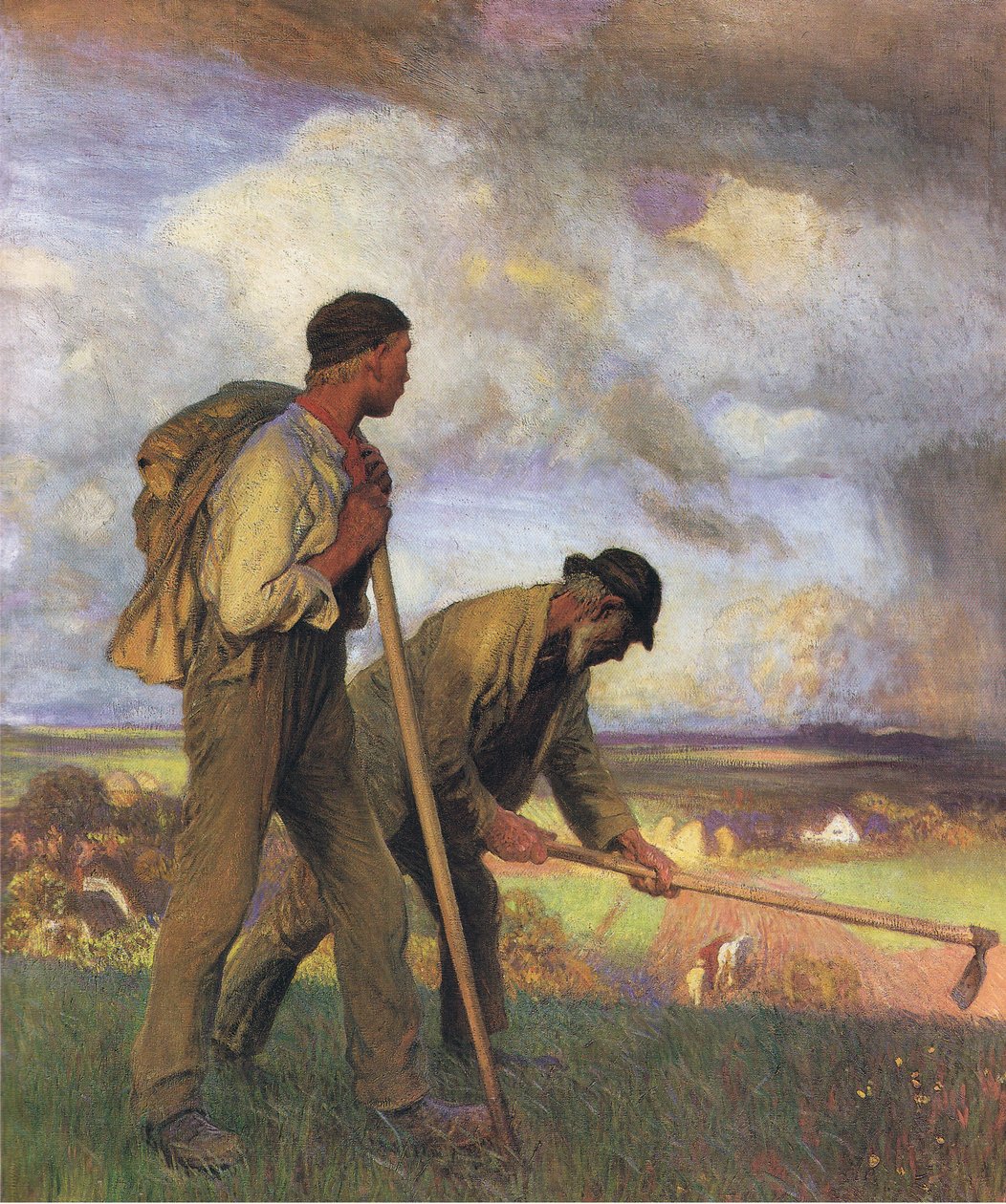 The Boy and the Man by George Clausen