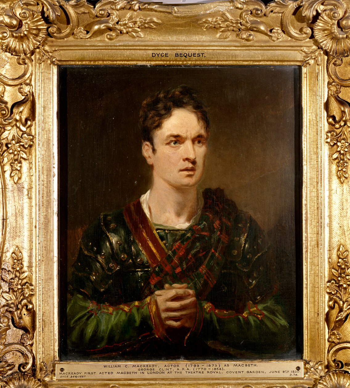 William Macready as Macbeth by George Clint