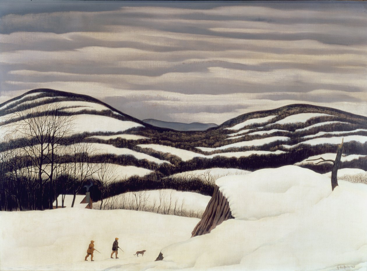 Hunters by George Copeland Ault