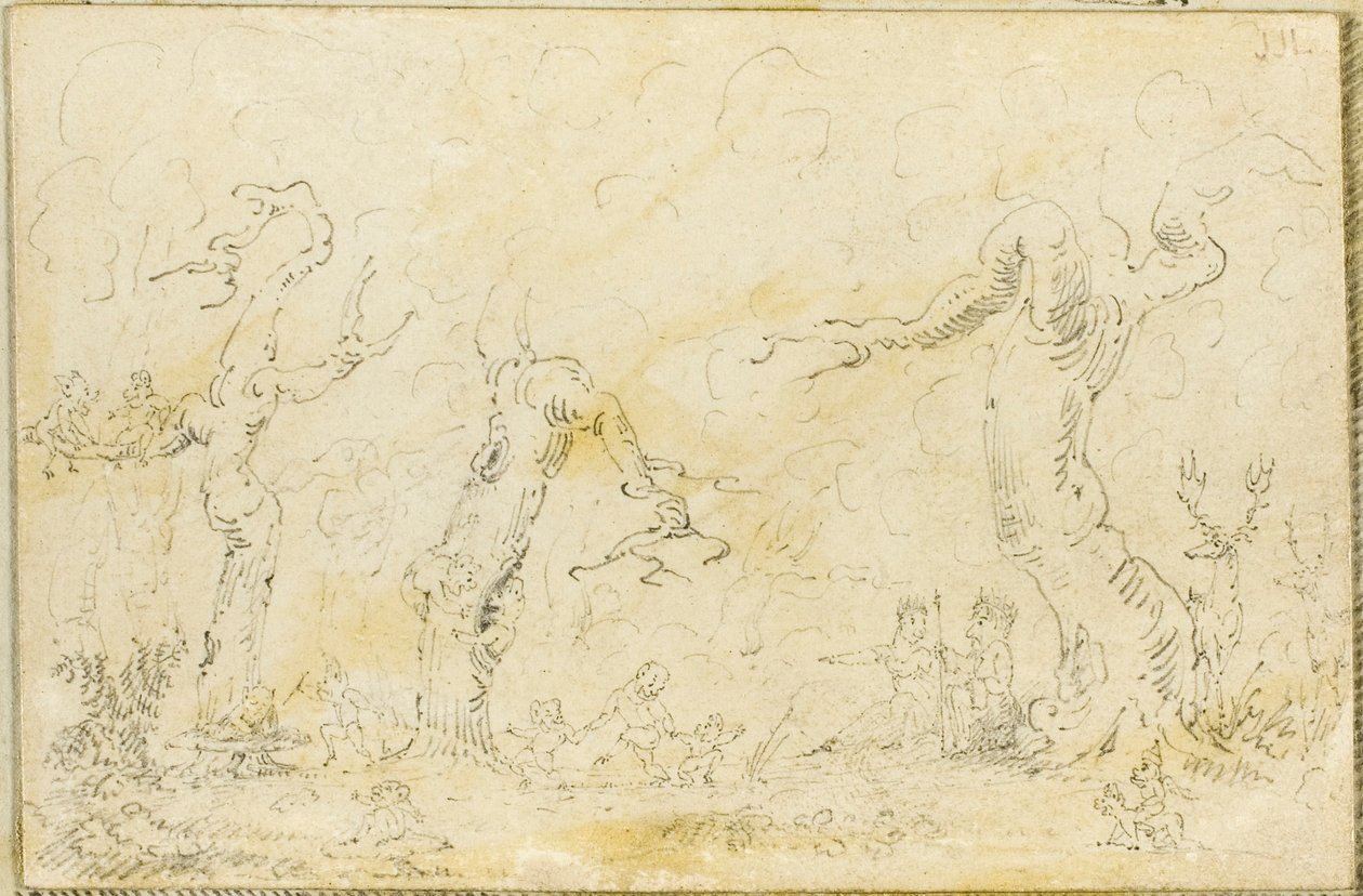 Comic Scene III by George Cruikshank