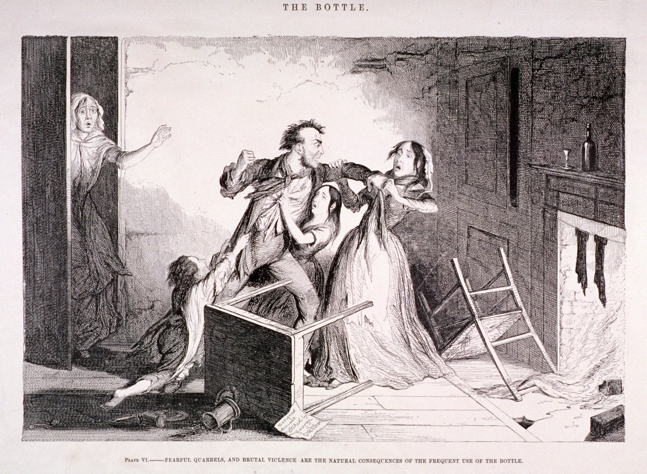 The Bottle by George Cruikshank