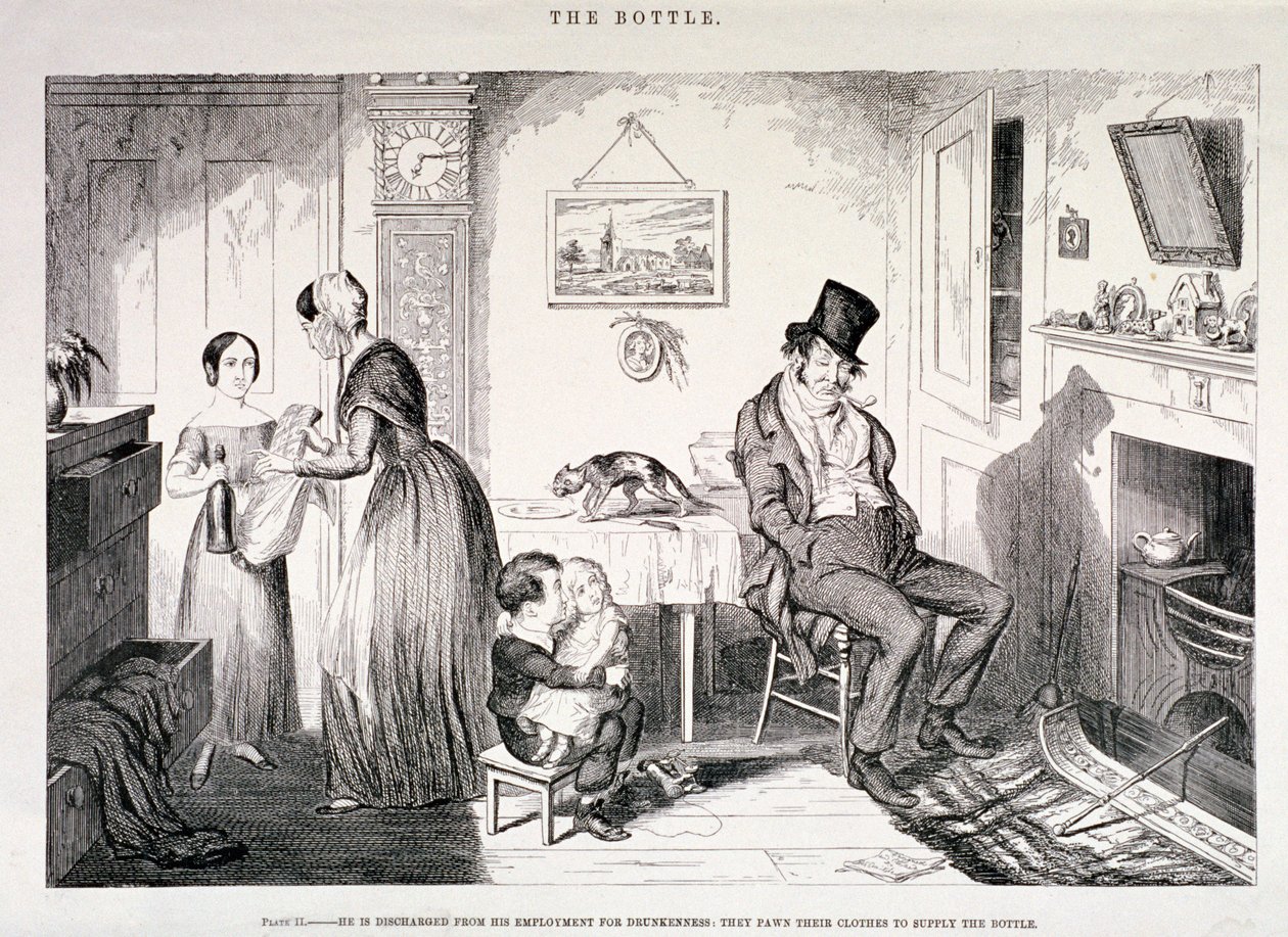 The Bottle by George Cruikshank