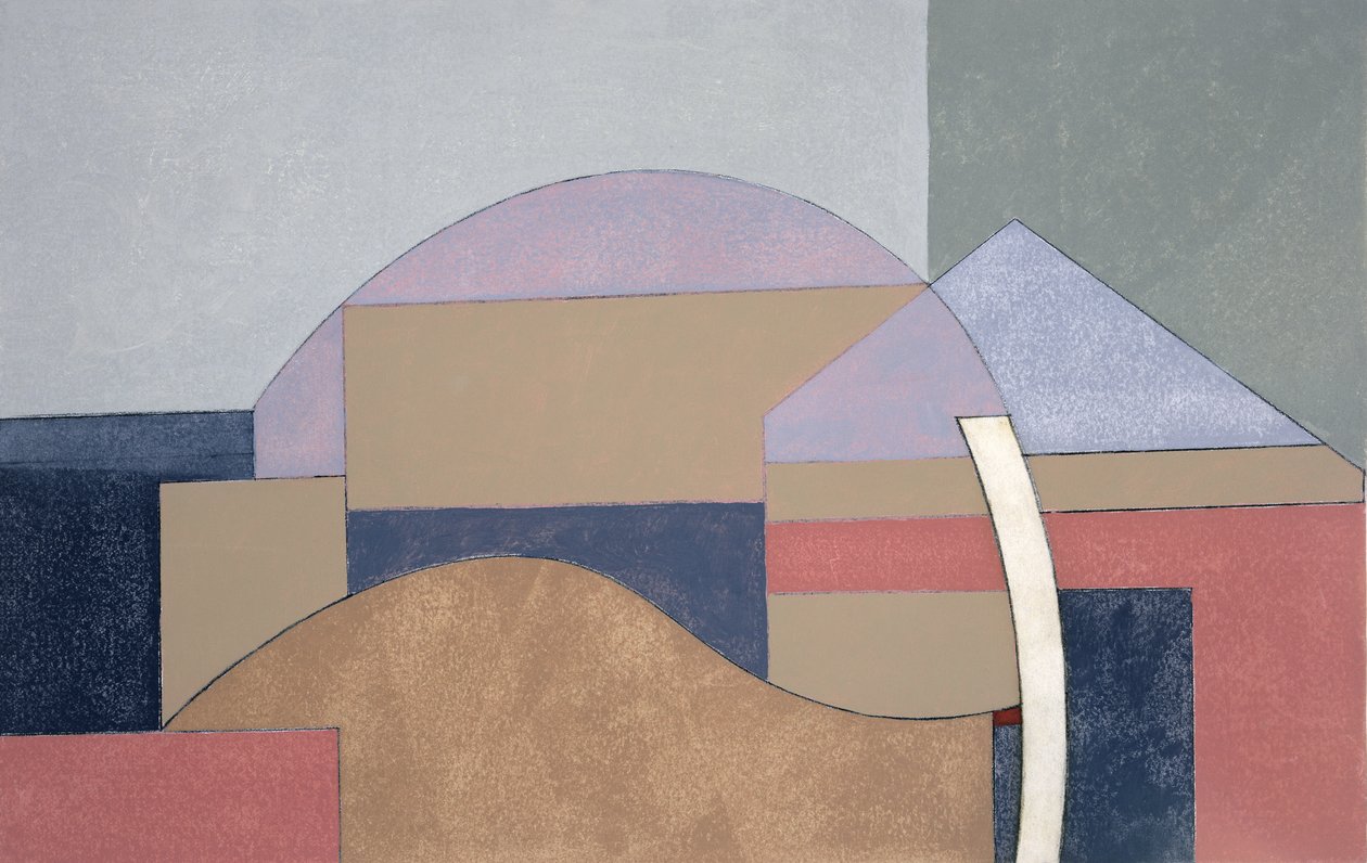 Farm End, 2002 by George Dannatt