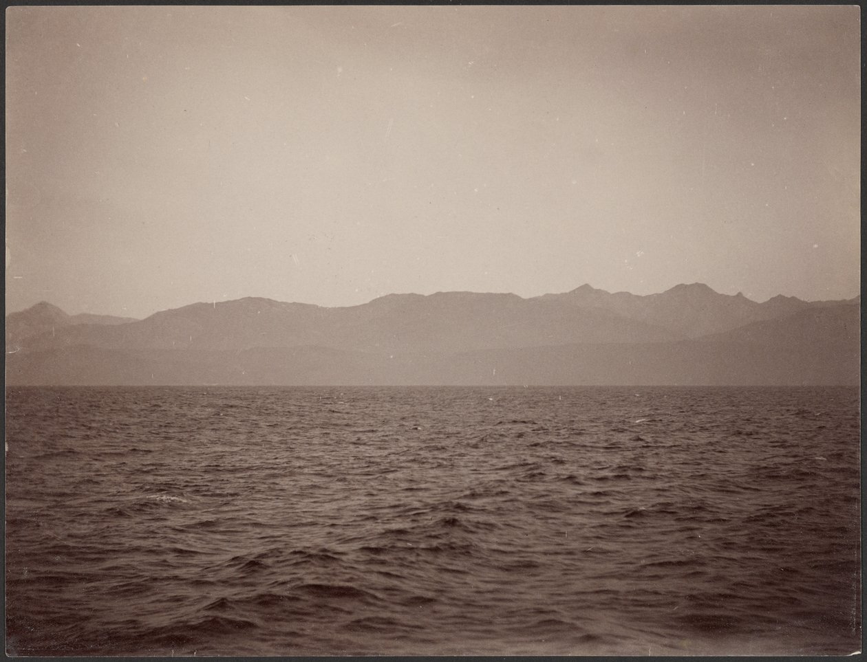 Coast Range and Shoreline #4 by George Davidson