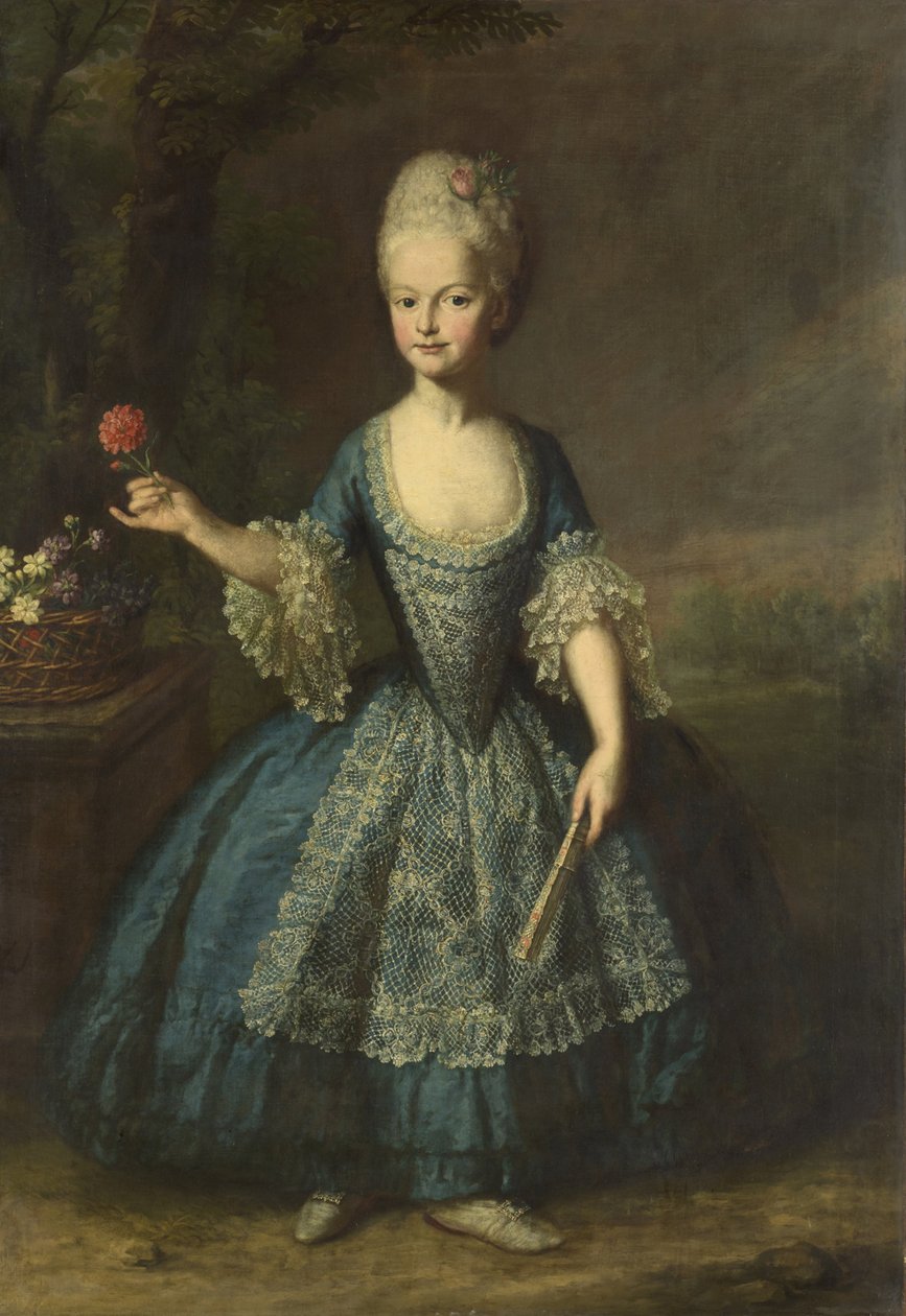 Portrait of Miss Kappler by George Desmarées