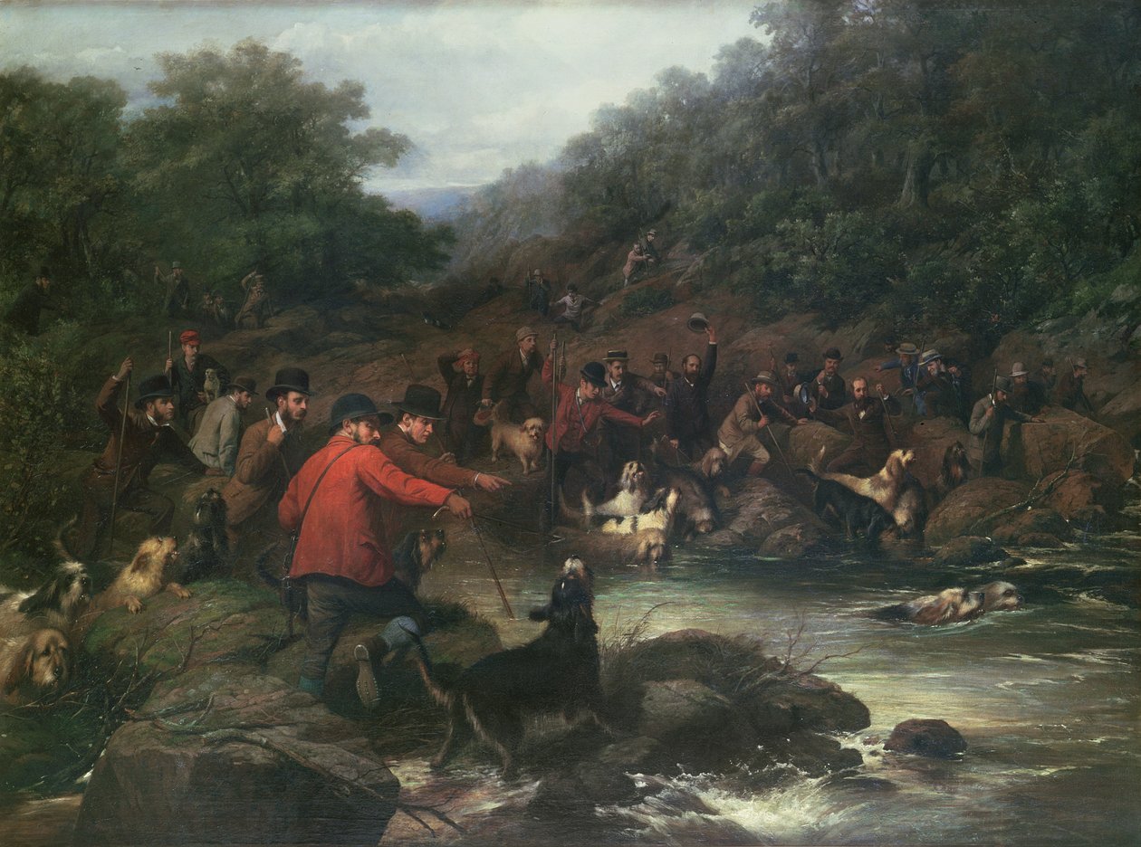 The Carlisle Otter Hunt by George Earl