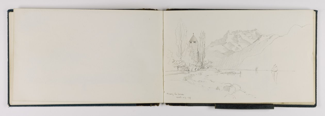 Vevey La Tour (Sketchbook) by George Elbert Burr