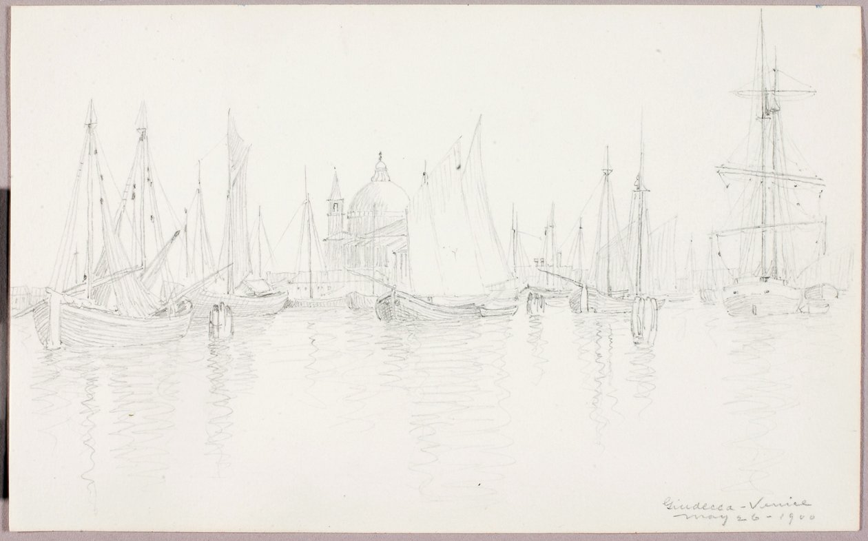 Giudecca, Venice by George Elbert Burr