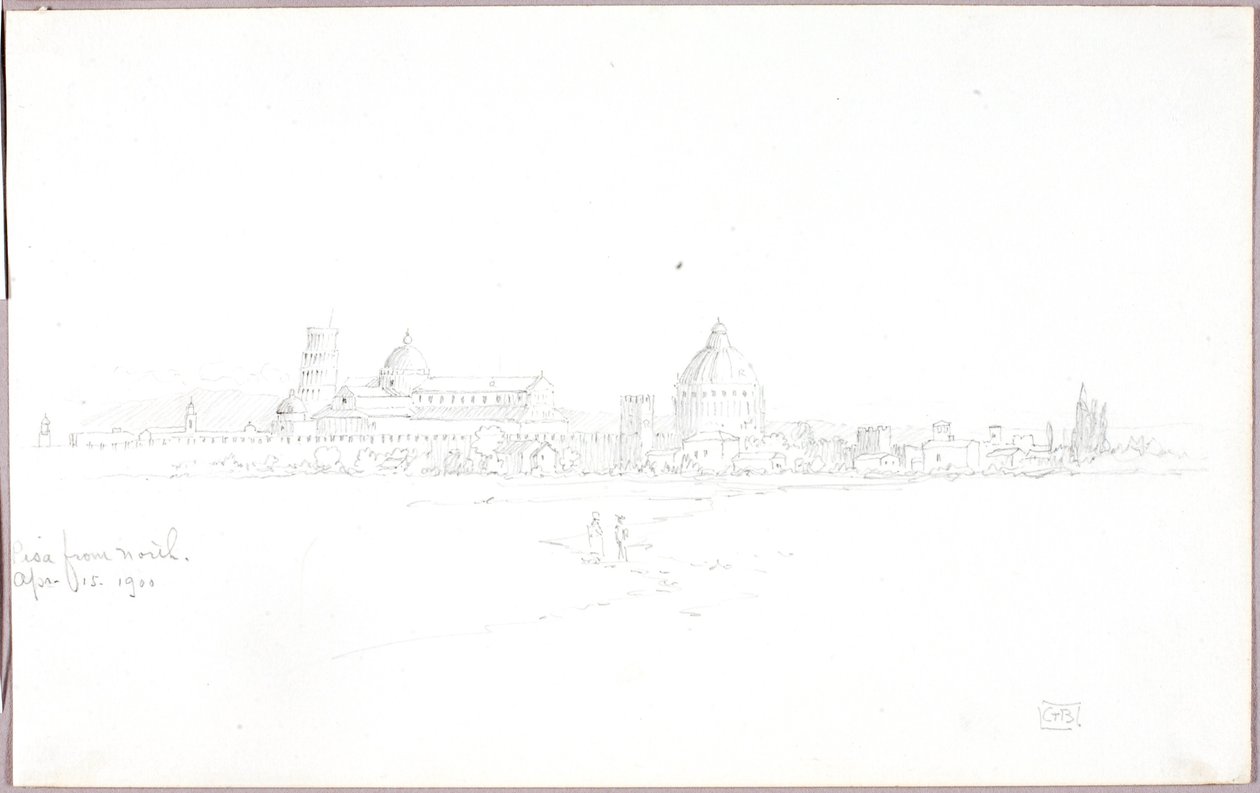 Pisa from North by George Elbert Burr