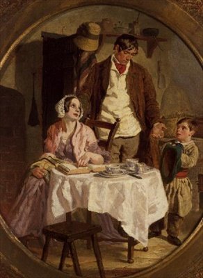 The Last Shilling by George Elgar Hicks