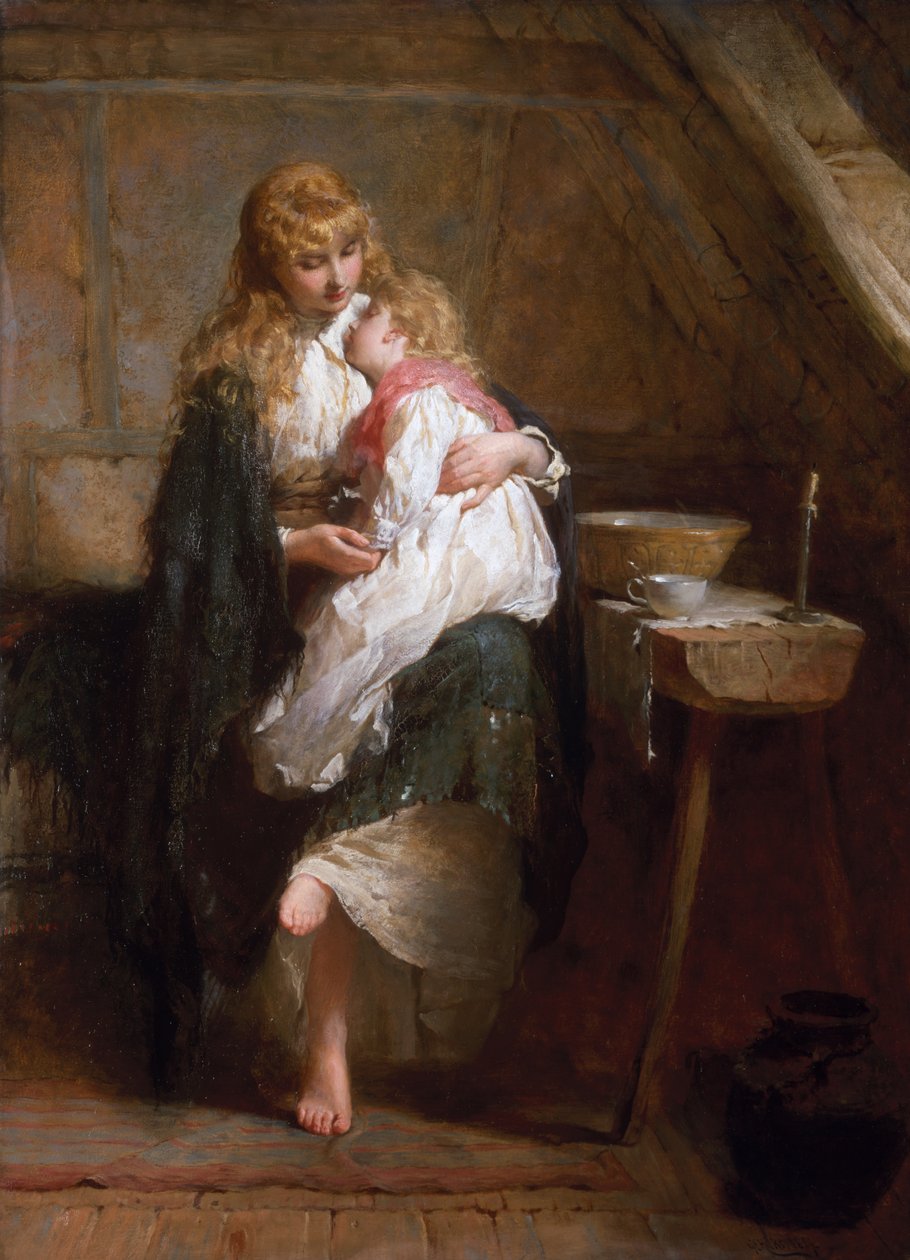 The Orphans by George Elgar Hicks