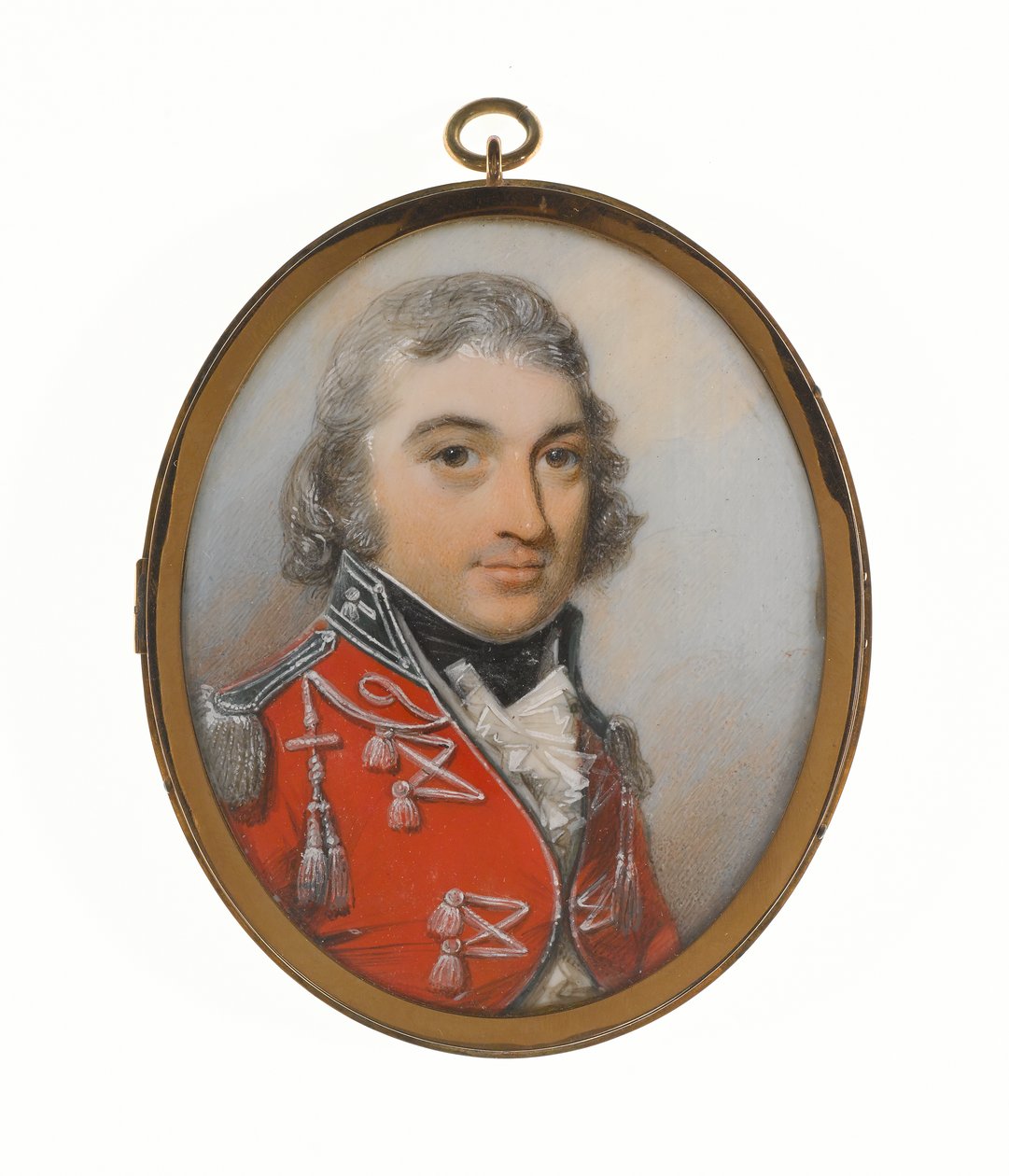 An unidentified officer of fencible cavalry by George Engleheart