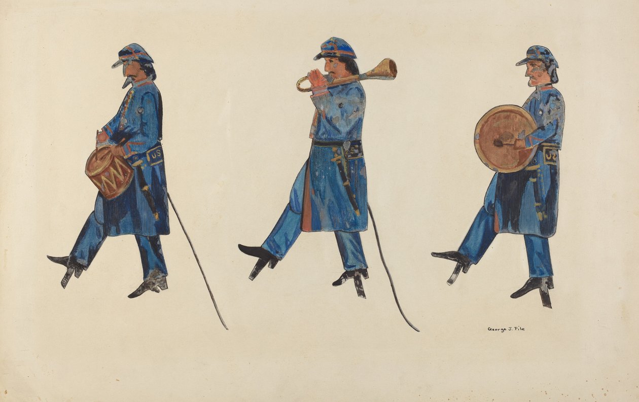 Civil War Soldiers by George File