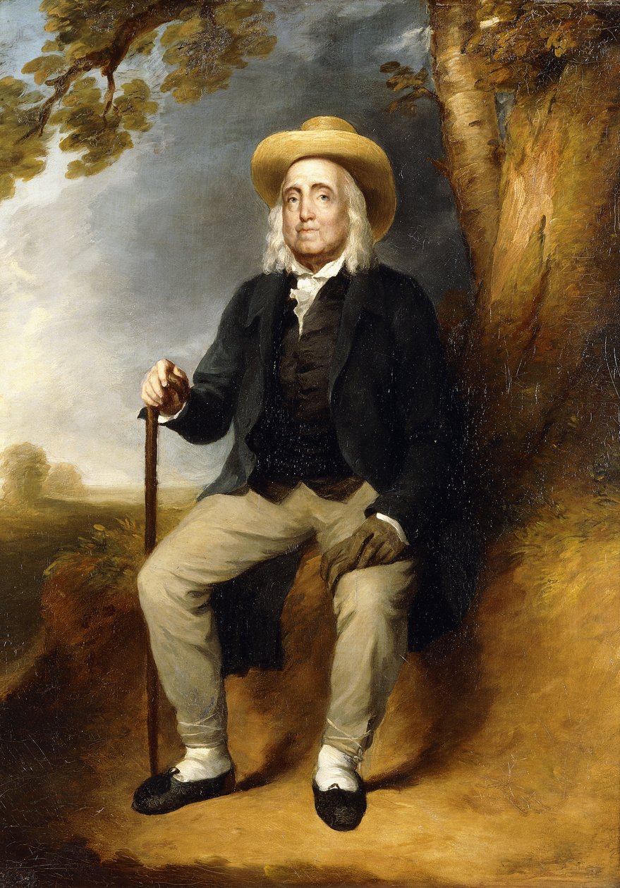 Portrait of Jeremy Bentham by George Frederick Watts