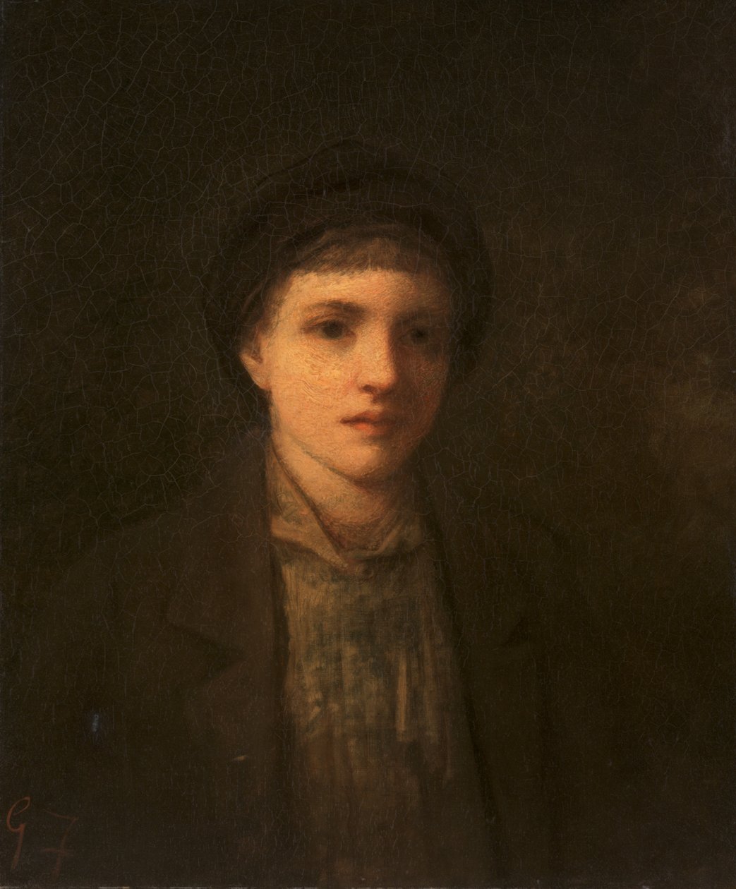 Head of a Boy by George Fuller