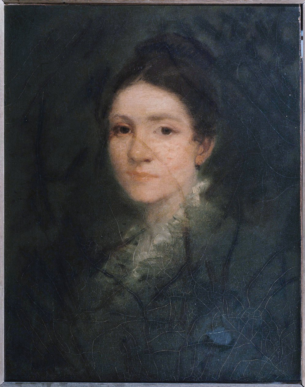Portrait of Mrs. Aaron Fuller by George Fuller