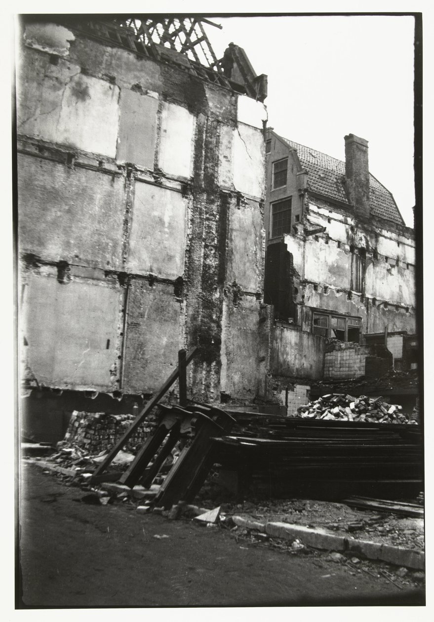 Demolition in an Amsterdam Street by George Hendrik Breitner