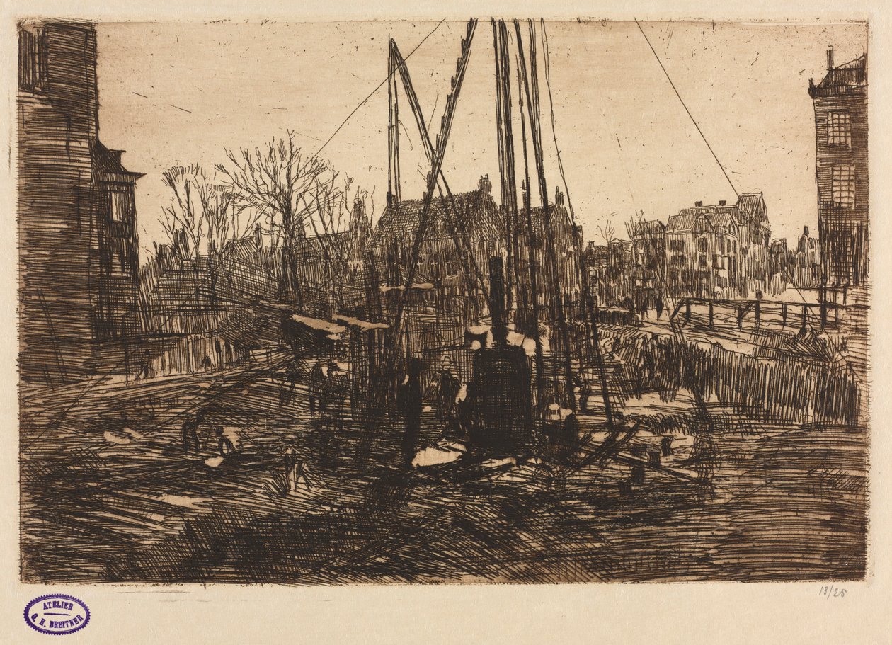 Building Site, Amsterdam by George Hendrik Breitner