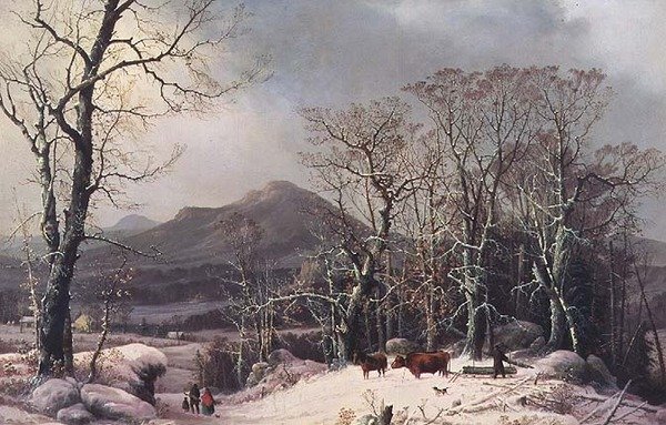 Wood for Winter by George Henry Durrie