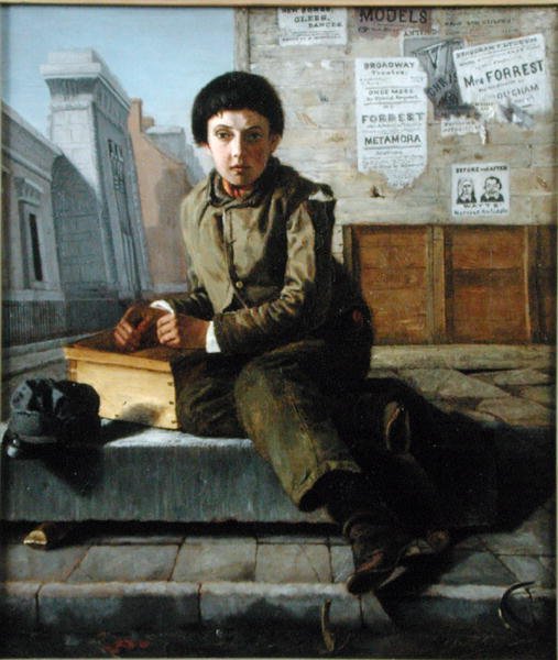 The Bootblack by George Henry Yewell