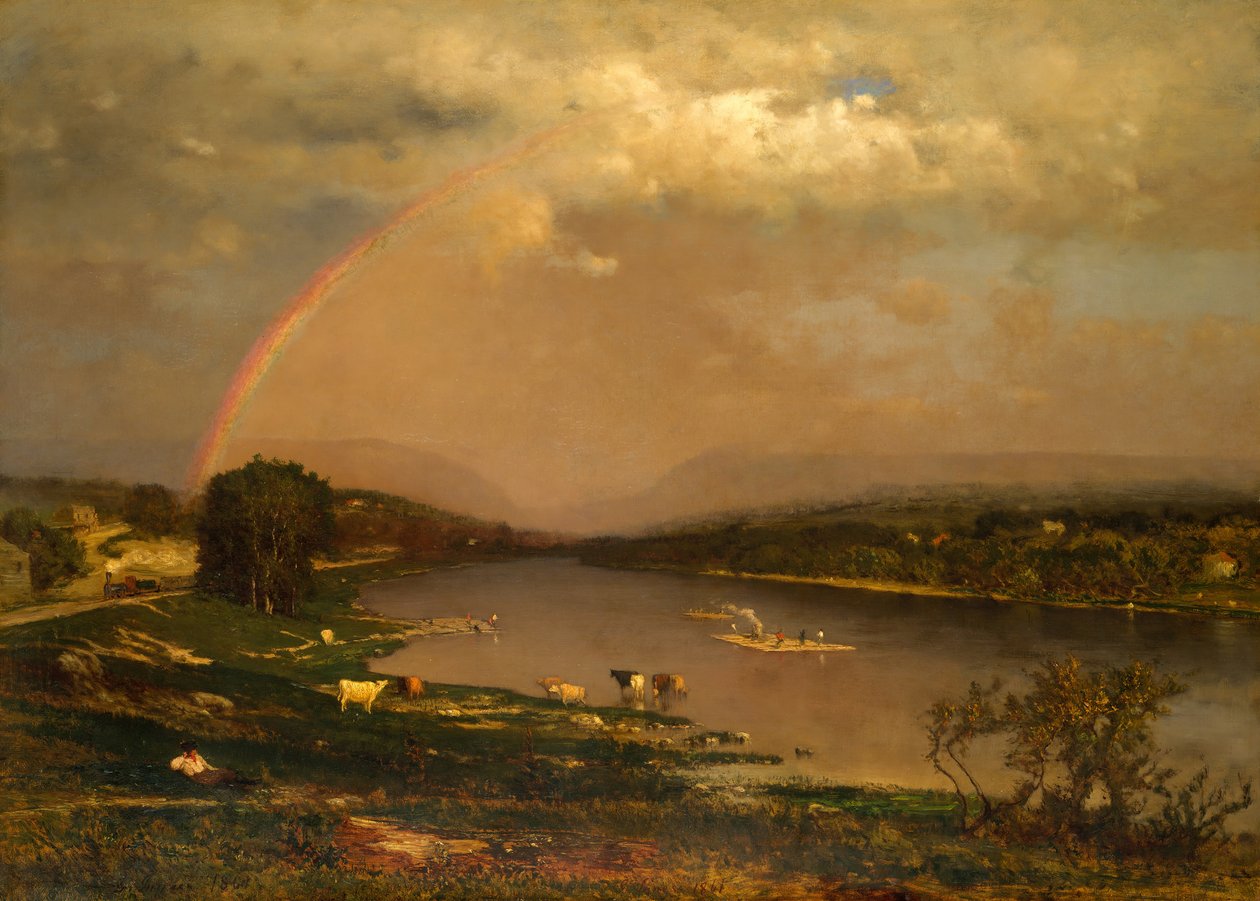 Delaware Water Gap by George Inness