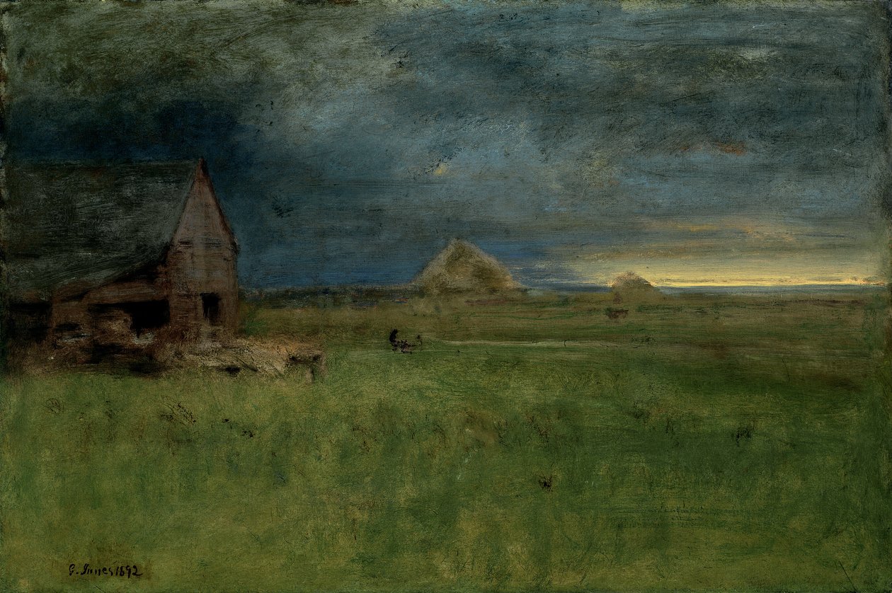 The Lonely Farm, Nantucket, 1892 by George Inness