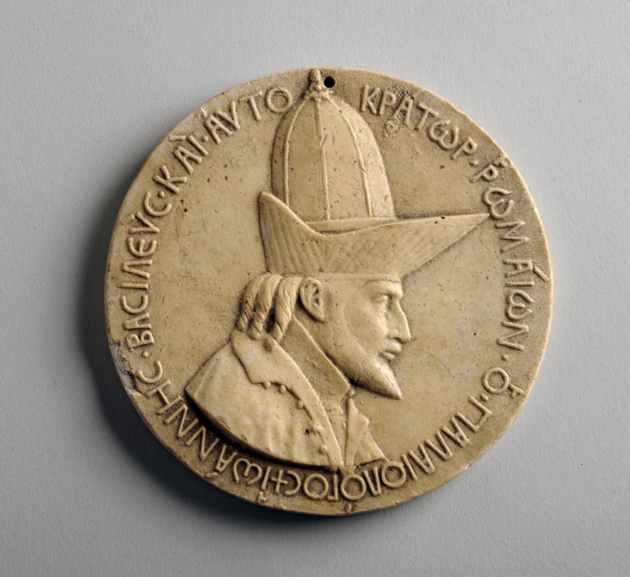 Plaster medallion by George James Frampton