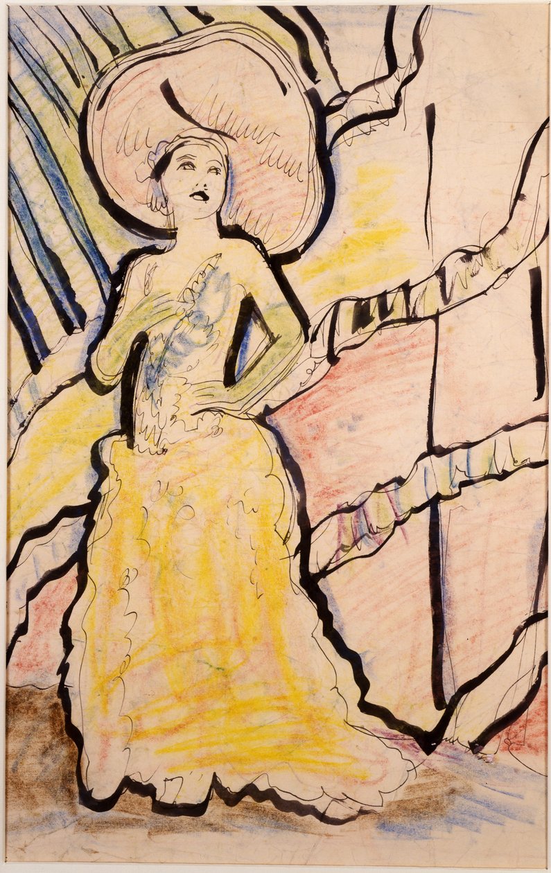 Mabel Couper by George Leslie Hunter