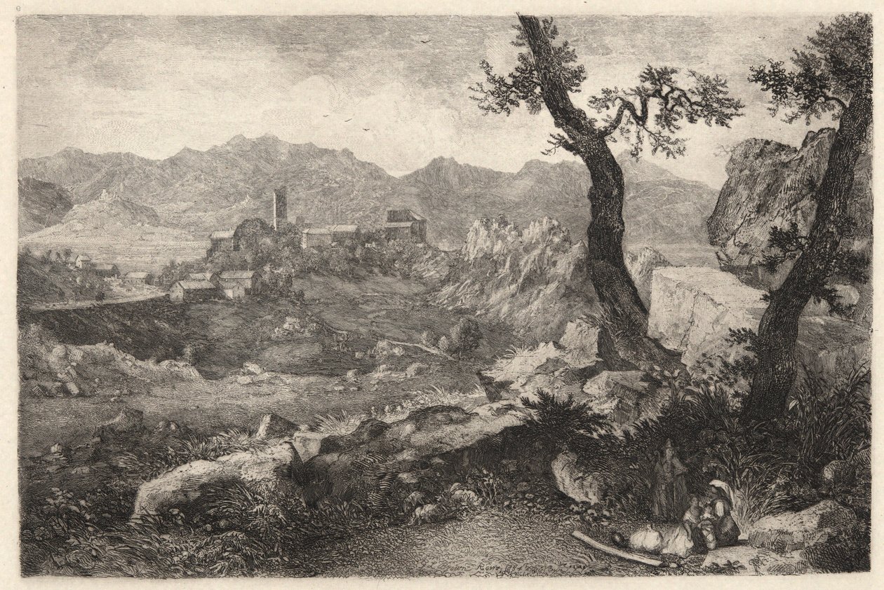 View Near Rome by George Loring Brown
