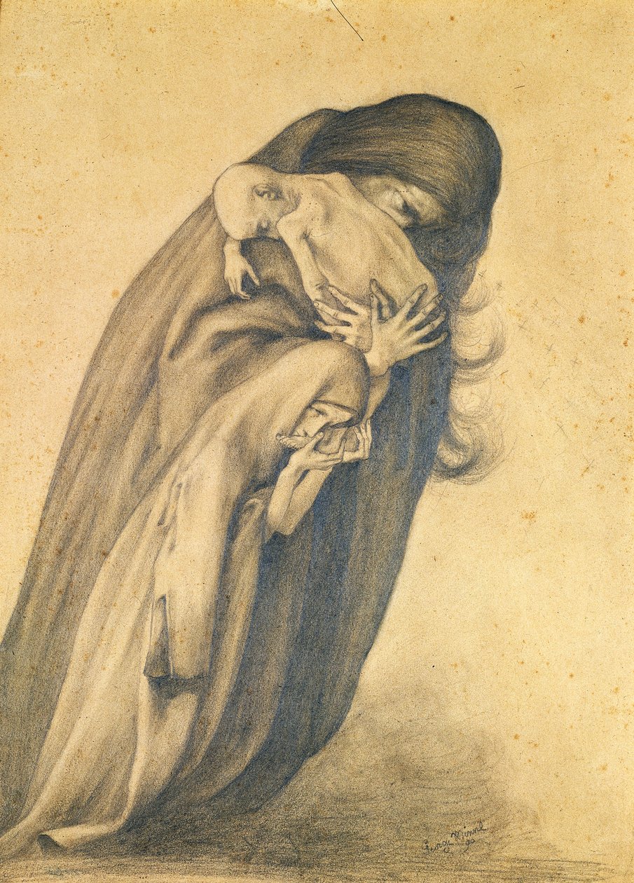 The Grieving Mother by George Minne Baron