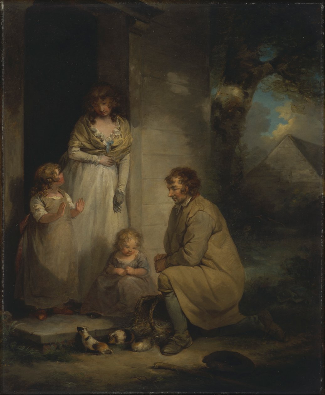 Selling Guinea Pigs by George Morland