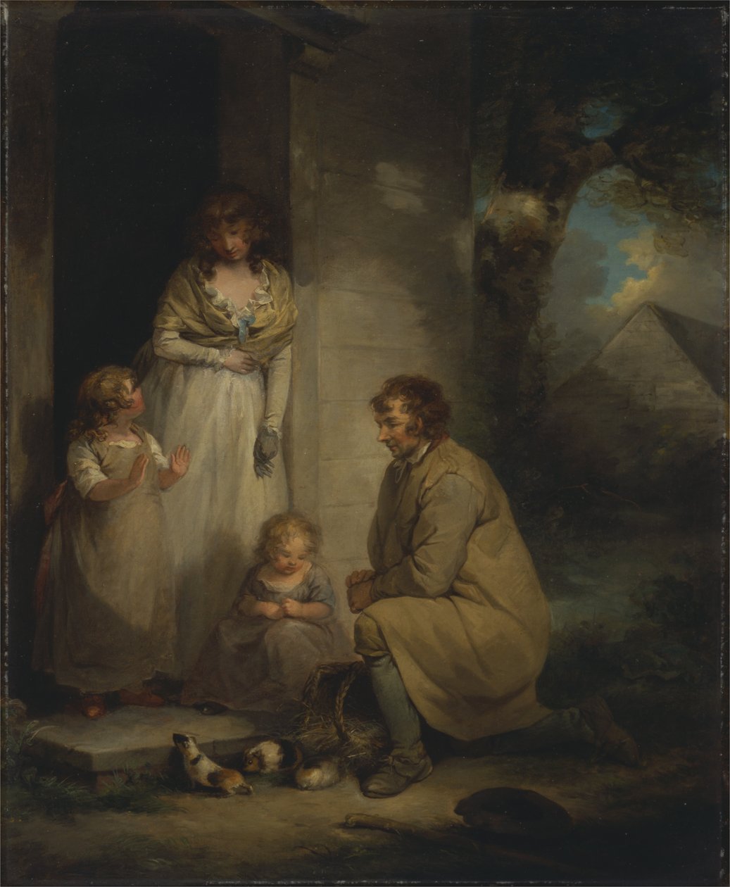 Selling Guinea Pigs by George Morland