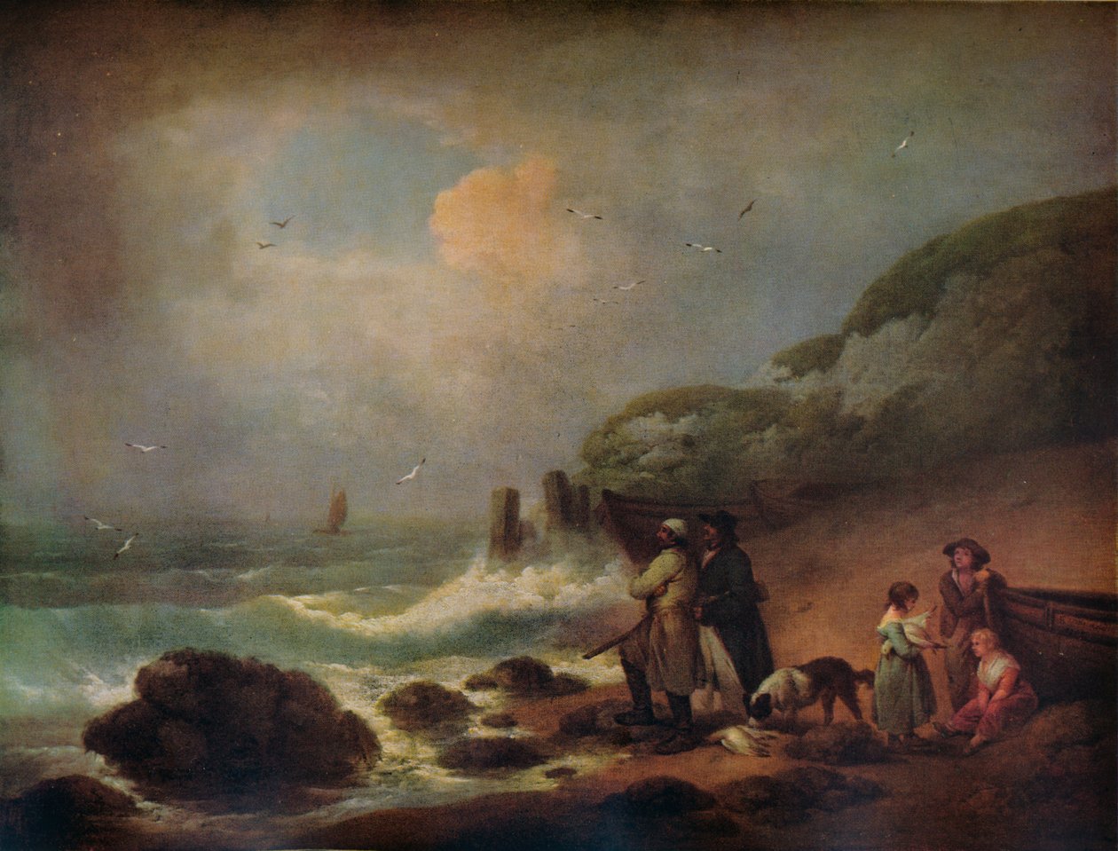 Shooting Sea Fowl by George Morland