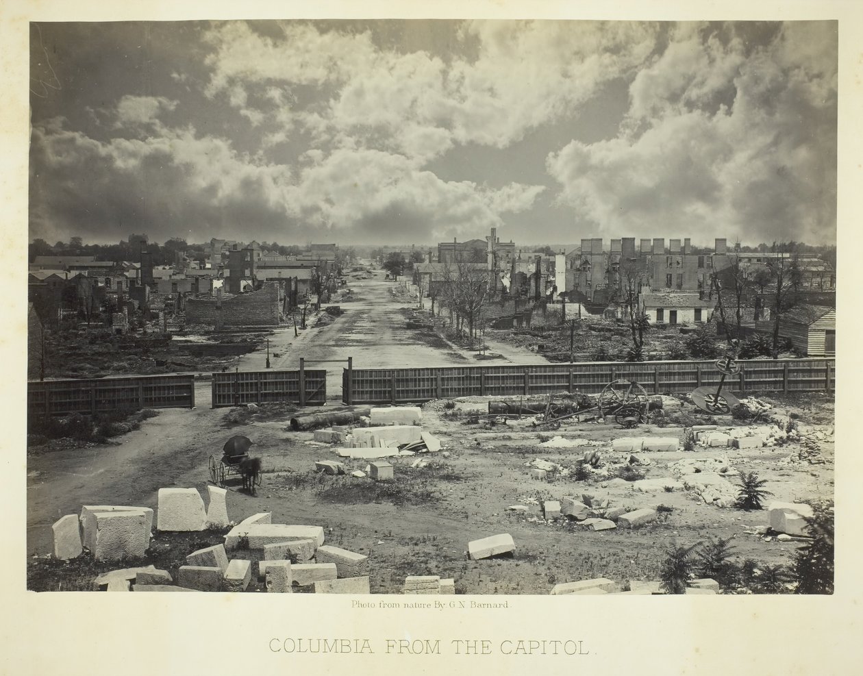 Columbia from the Capitol by George N. Barnard