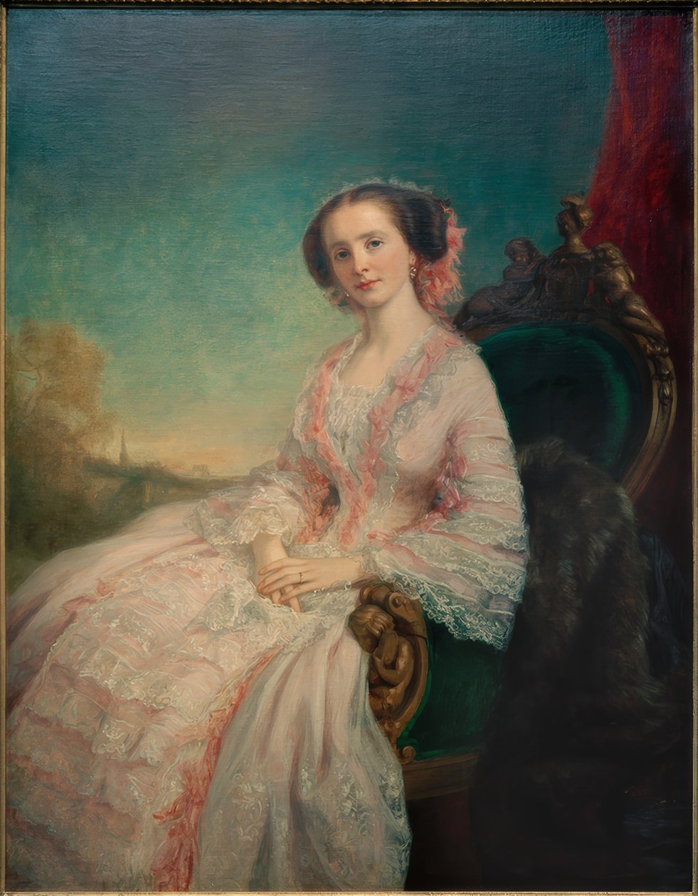 Caroline Slidell Perry Belmont by George Peter Alexander Healy