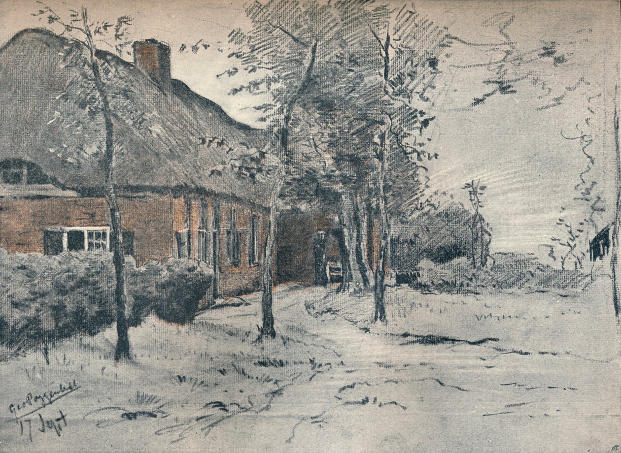 A Dutch Farm by George Poggenbeek