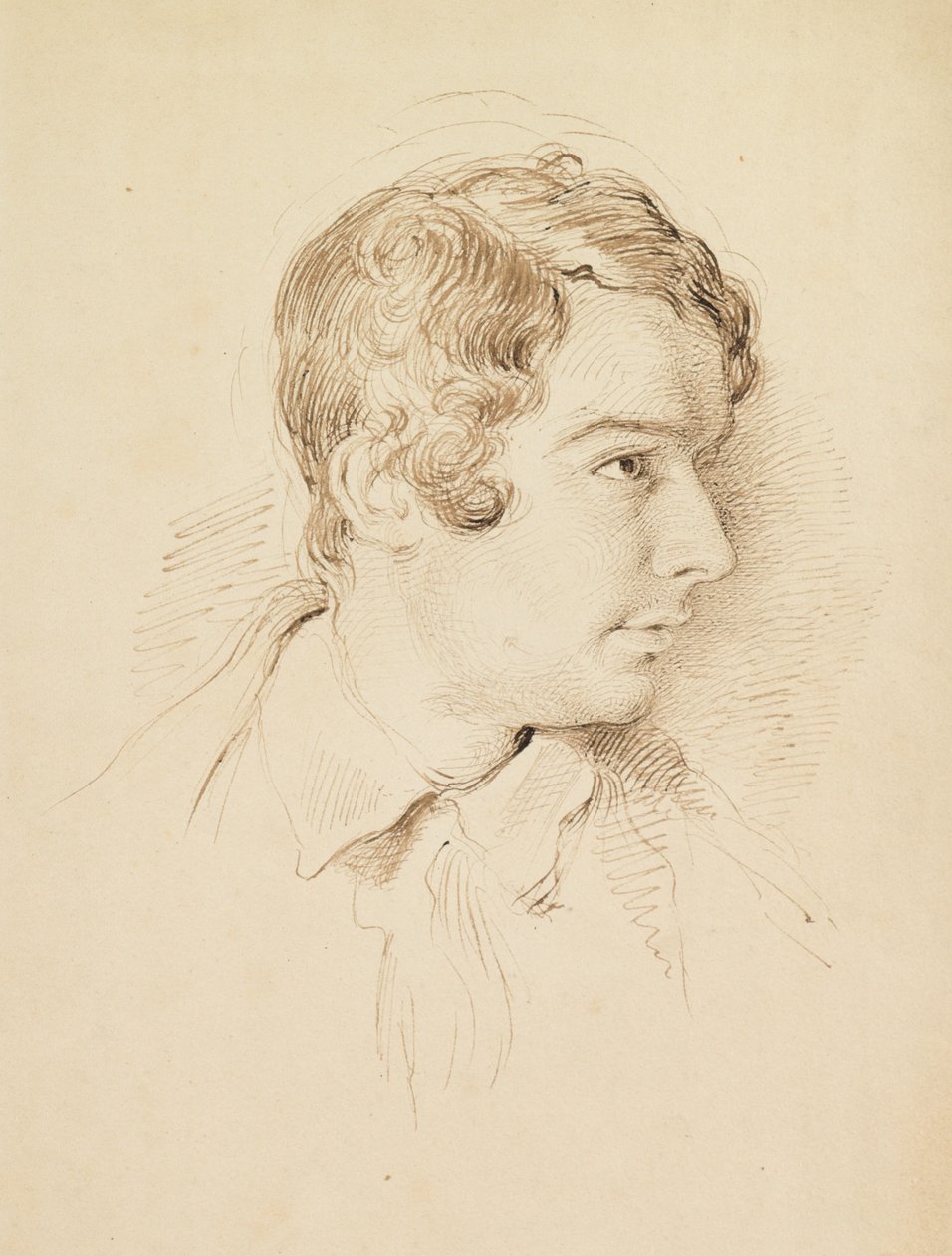 Head of a Man by George Richmond