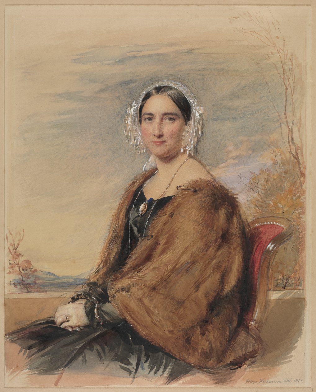 Portrait of a Woman by George Richmond