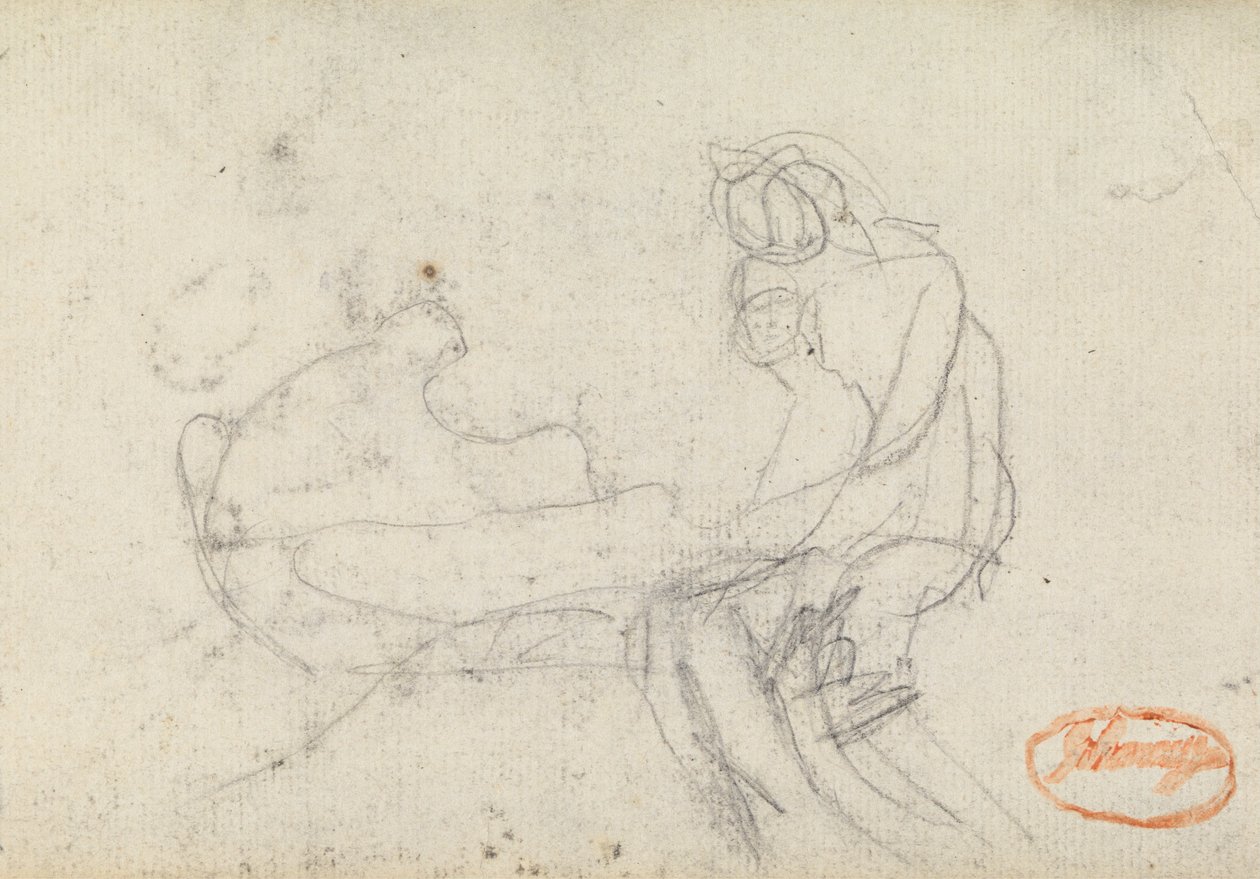 Figure Composition Study 13 by George Romney