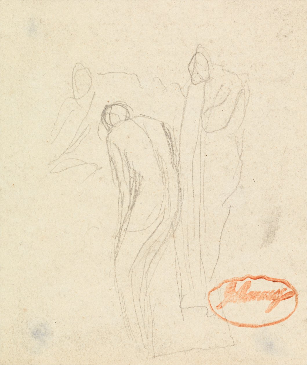 Figure Composition Study 1 by George Romney