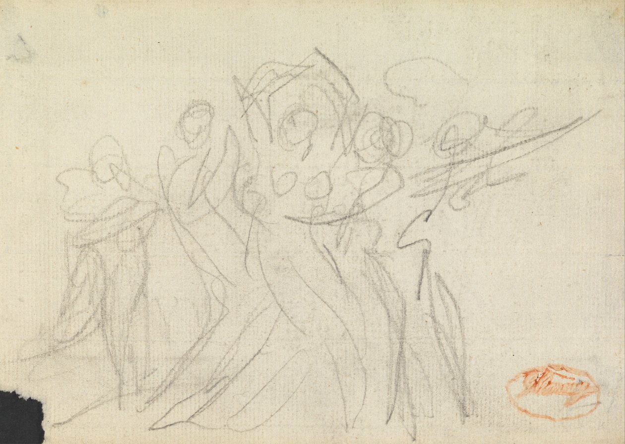 Figure Composition Study 27 by George Romney