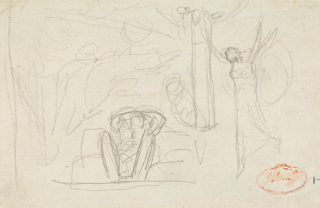 Figure Composition Study 38 by George Romney