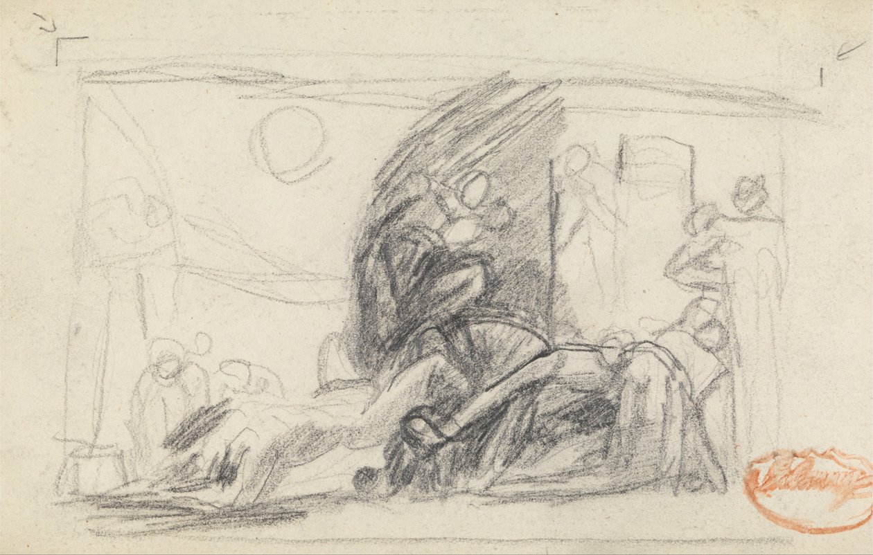 Figure Composition Study 4 by George Romney