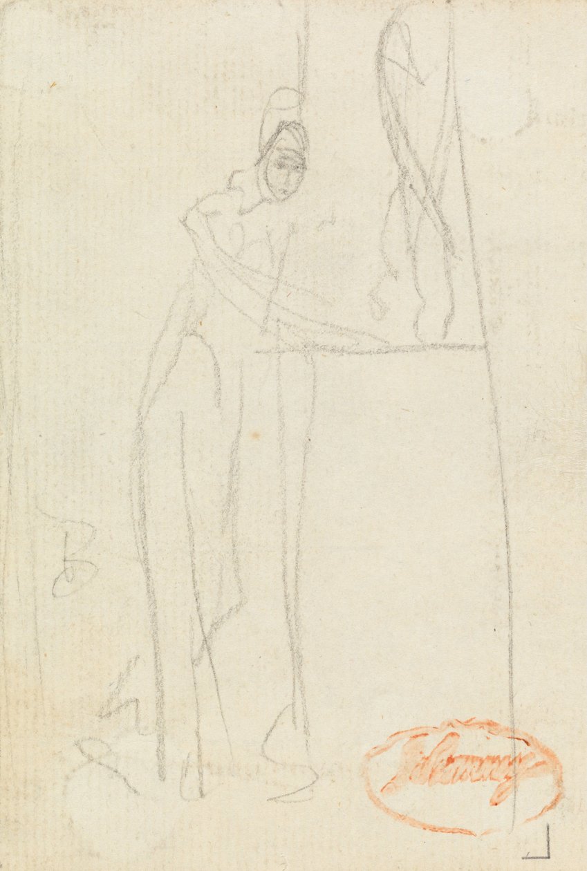 Figure Study Thirteen by George Romney