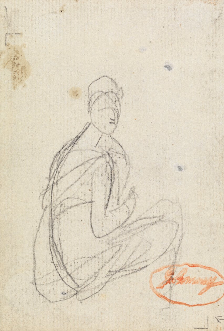 Figure Study of a Woman by George Romney