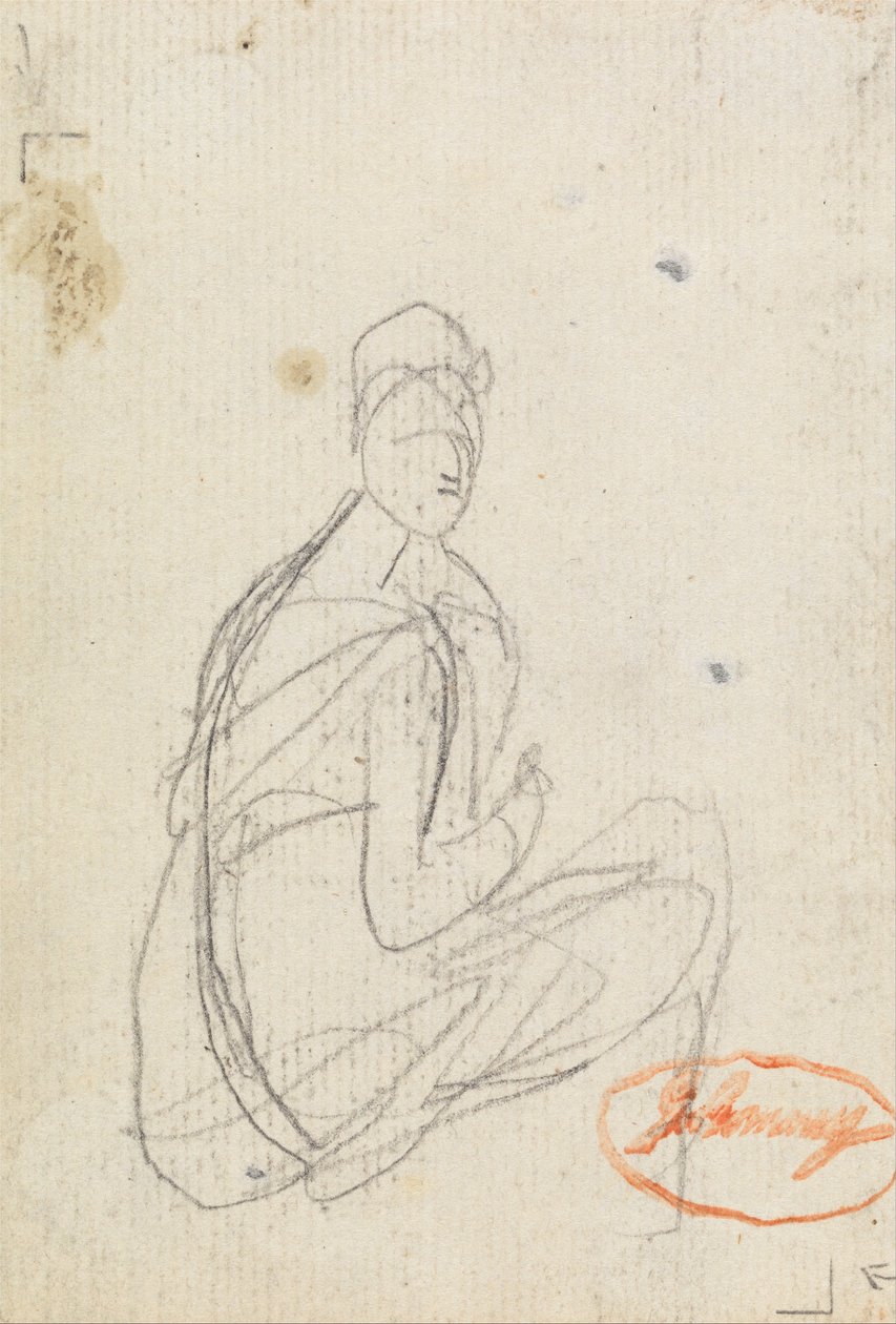Figure Study of a Woman by George Romney
