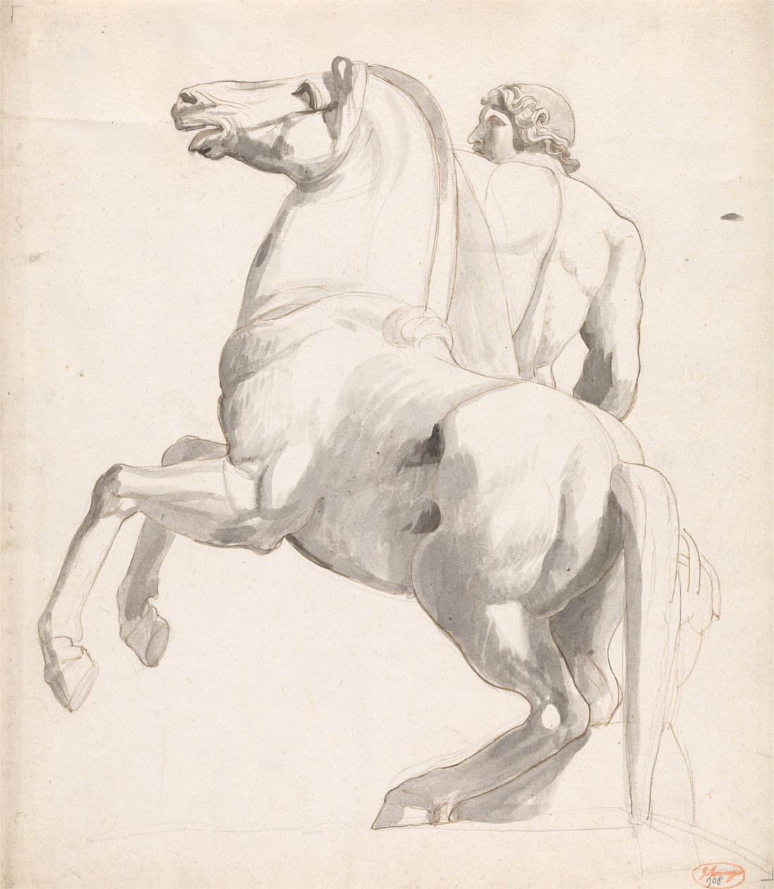 Horseman of Montecavallo by George Romney