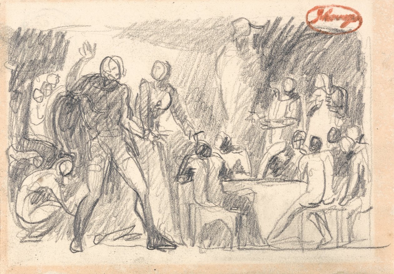 MacBeth: Banquet Scene by George Romney
